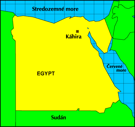 Mapa Egypt - 0