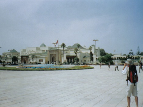 Maroko - Rabat - Kráľovský palác - 13