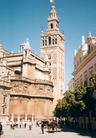 Sevilla - Katedrála a veža Giralda - 16