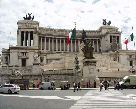 Taliansko - Rím - Il Vittoriano, pamätník kráľa Viktoria Emanuela II. - 12
