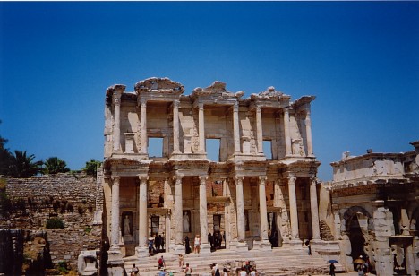 Turecko - Efez - Celsiova knižnica - 1
