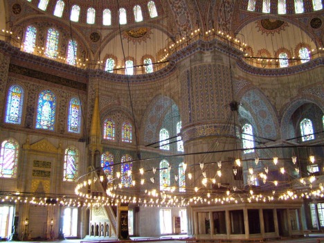 Turecko - Sultan Ahmet camii, Modrá mešita - Istanbul - 2