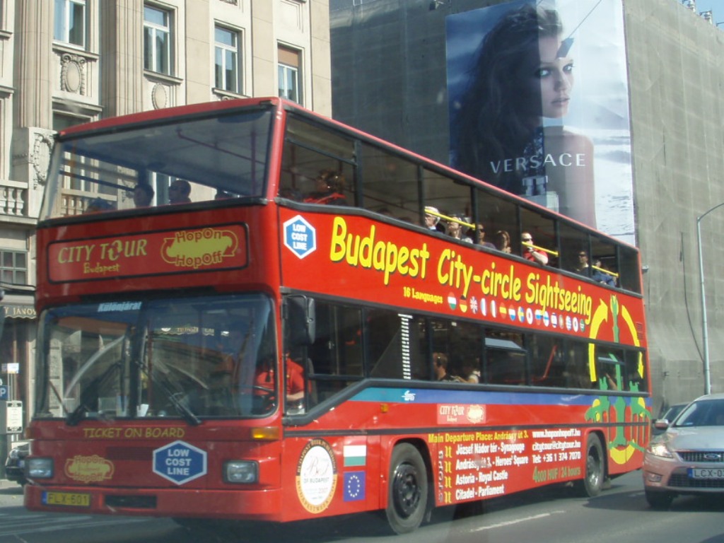 Budapešť - Vyhliadkový autobus - 2