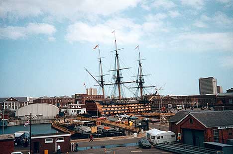 Portsmouth - prístavné mesto na juhu Anglicka Námorné múzeum - 7