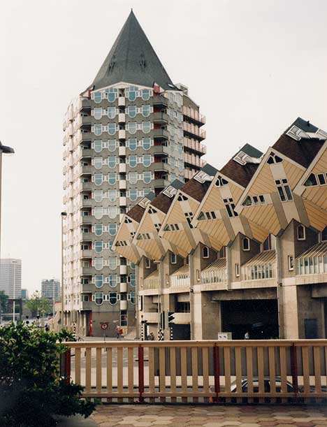 Rotterdam - Obytný dom v tvare ceruzky - 0