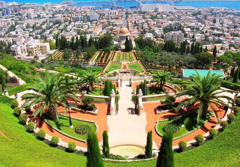 Haifa - Baha´iské záhrady