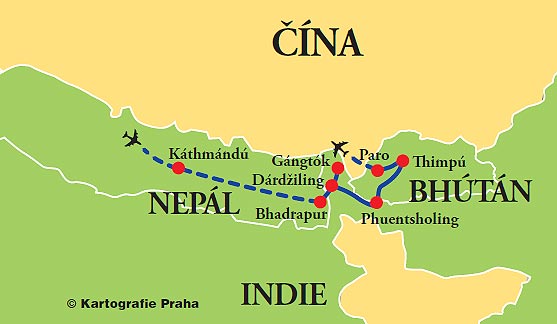 Nepál - Sikkim - Bhután - 0