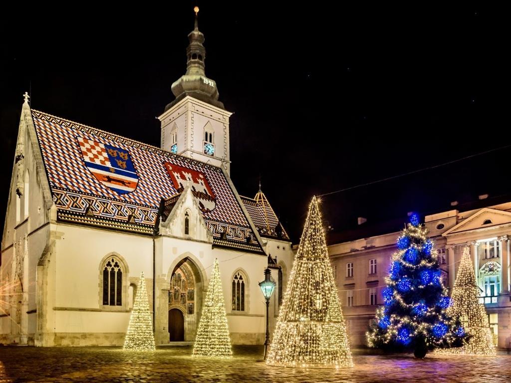 Chorvátsko - Vianočný Varaždin a Záhreb BUSom - 1