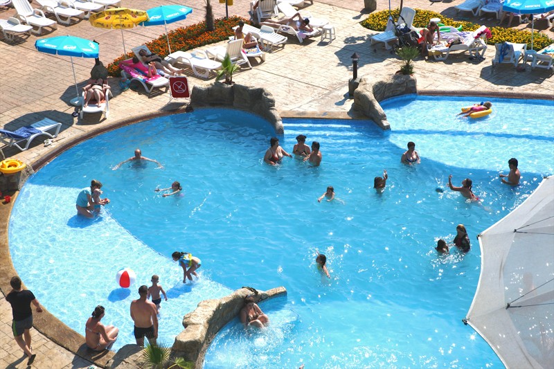 Waterpark, hotel Kotva, Slnečné pobrežie, Bulharsko