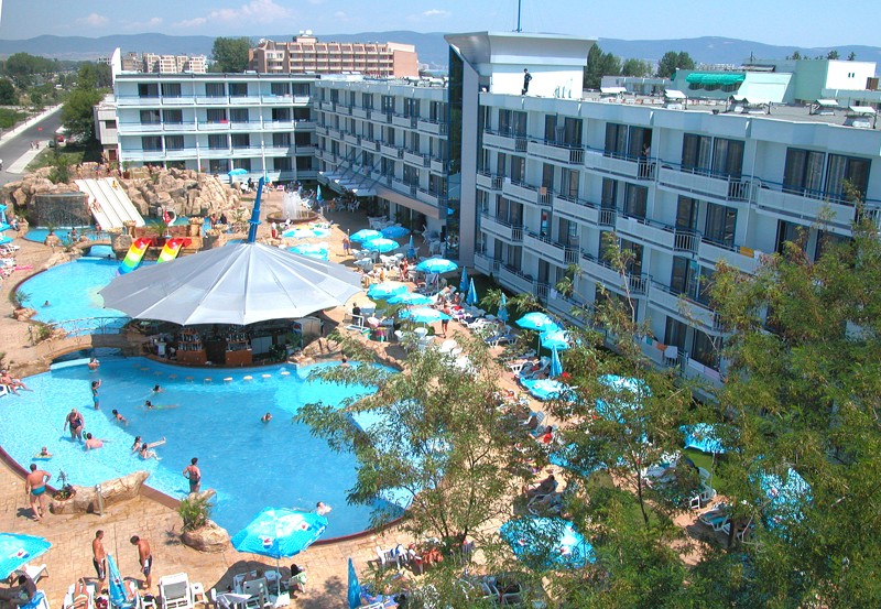 Waterpark, hotel Kotva, Bulharsko