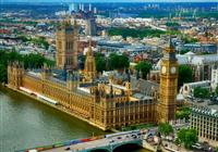 Letecký poznávací zájazd Veľká Británia Londýn Parlament a Big Ben
