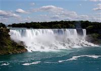 Toronto, Niagara, New York a Turks a Caicos - Niagarské vodopády - Americké vodopády, ktoré pekne uvidíte len z kanadskej strany - 2