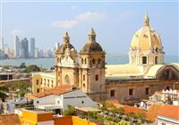 Kostol sv. Petra Klavera a nádherná vyhliadka na najkrajšie mesto Kolumbie