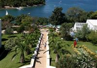 Chorvátsko - Istria - Poreč - hotel Delfin - záhrada