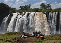 Severná Etiópia a safari - Tis Isat je miestny názov pre vodopády na začiatku Modrého Nílu pri jazere Tana - 2