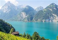 Švajčiarsko a najkrajšie Alpy - Alpské jazerá a hory – typická alpská krajina. Čaká nás nádherná cesta najkrajšími európskymi horami - 2