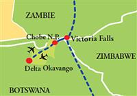 Victoria Falls & NP Chobe & delta Okavanga (predĺženie) - 2