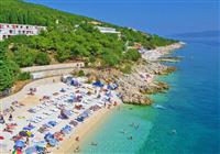 Chorvátsko - Istria - Rabac - Hotel Allegro - pláž