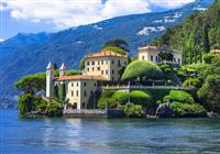 Jazero Lago di Como, miesto pravých romantikov a Borromejské ostrovy LETECKY - 3