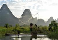 Velká cesta Čínou - Rybář s kormorány - 2