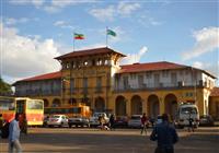 Etiópia Veľký okruh + Džibutsko - Historická budova železničnej stanice, vybudovanej v roku 1917. Trať viedla z hlavného mesta Etiópie - 4