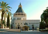 IZRAEL - Veľký okruh s kúpaním v Mŕtvom a Červenom mori, s ochutnávka vína - Nazareth - bazilika Zvestovania - 3