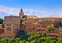Andalúzia a Costa del Sol s deťmi - Andalúzska Granada stojí na kopci a jej panorámu dotvára slávna Červená pevnosť - 4
