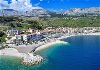 Dovolenka / zájazd / cestovanie, Chorvátsko, Podgora, penzión Mario - pláže pri prístave