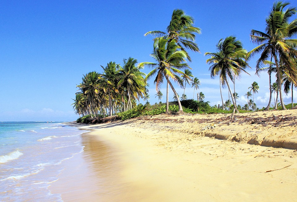 gýčovovitá pláž - Dominikánska republika